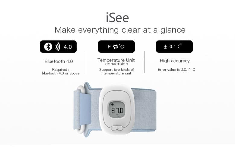 POWERTECH Smart Παιδικό Θερμόμετρο PT-501, Bluetooth, με συναγερμό 8
