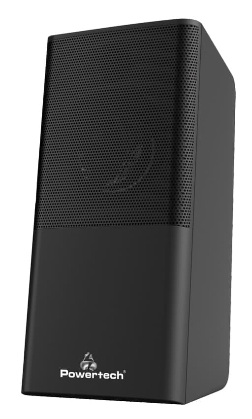POWERTECH ηχεία Premium sound PT-846, 16W, USB/SD/FM/BT, remote, μαύρα 2