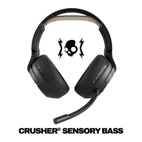 Ασύρματα ακουστικά Bluetooth Skullcandy Crusher PLYR 720 Over-ear με μικρόφωνο, BT 5.3, για XBOX, Μαύρο EU (S6PXW-T964) 2