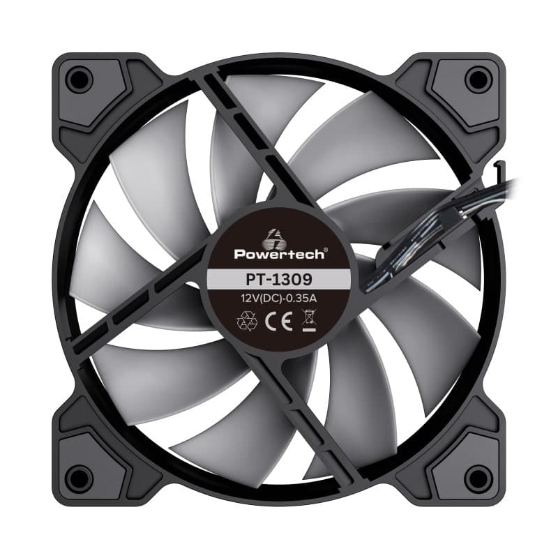 POWERTECH ανεμιστήρας για PC SP-PT-1309-1, master, ARGB LED, 120mm, 1200RPM 2