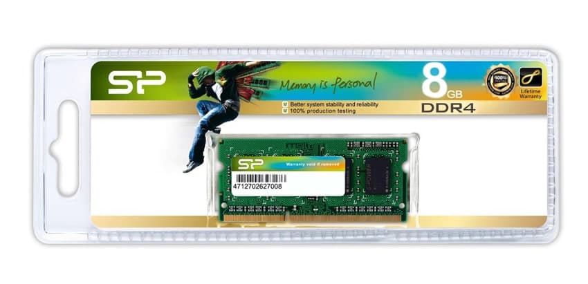 SILICON POWER μνήμη DDR4 SODimm SP008GBSFU320X02, 8GB, 3200MHz, CL22 2