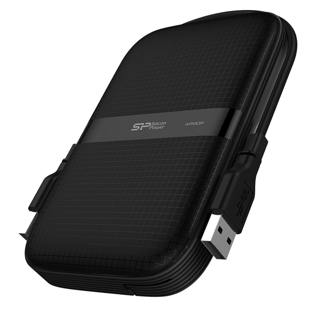 SILICON POWER εξωτερικός HDD Armor A60, 1TB, USB 3.2, μαύρος 4