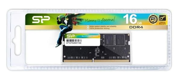 SILICON POWER μνήμη DDR4 SODimm SP016GBSFU266X02, 16GB, 2666MHz, CL19 2