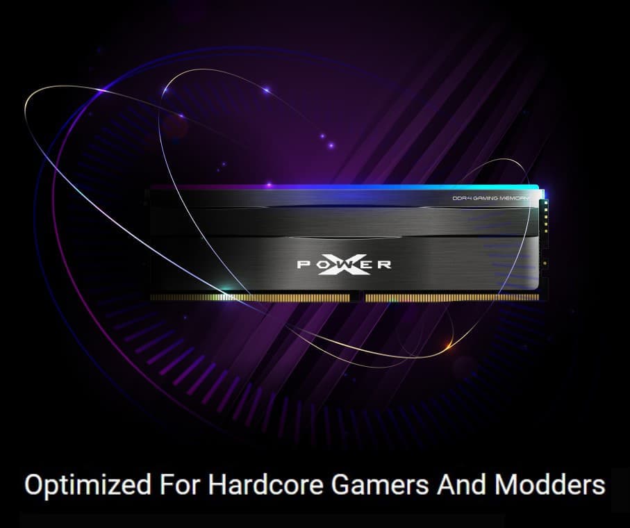 SILICON POWER μνήμη DDR4 UDIMM XPOWER Zenith, 2x 8GB, RGB, 3200MHz, CL16 3