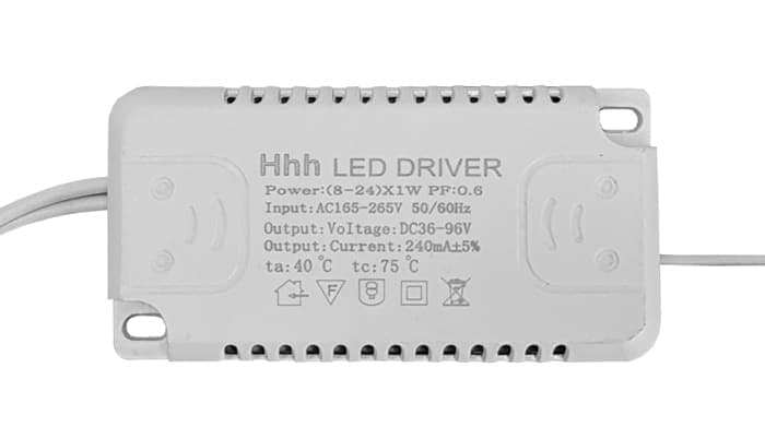Οδηγός LED SPHLL-DRIVER-008, 8-24W, 1.7x3.6x7.1cm