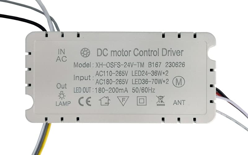 Οδηγός ελέγχου κινητήρα DC SPHLL-DRIVER-009, 24-70W, 5.5x2.5x11.5cm