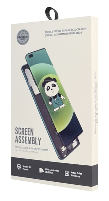 High Copy LCD Touch Screen για Realme C20/C21, χωρίς Frame, μαύρη 2