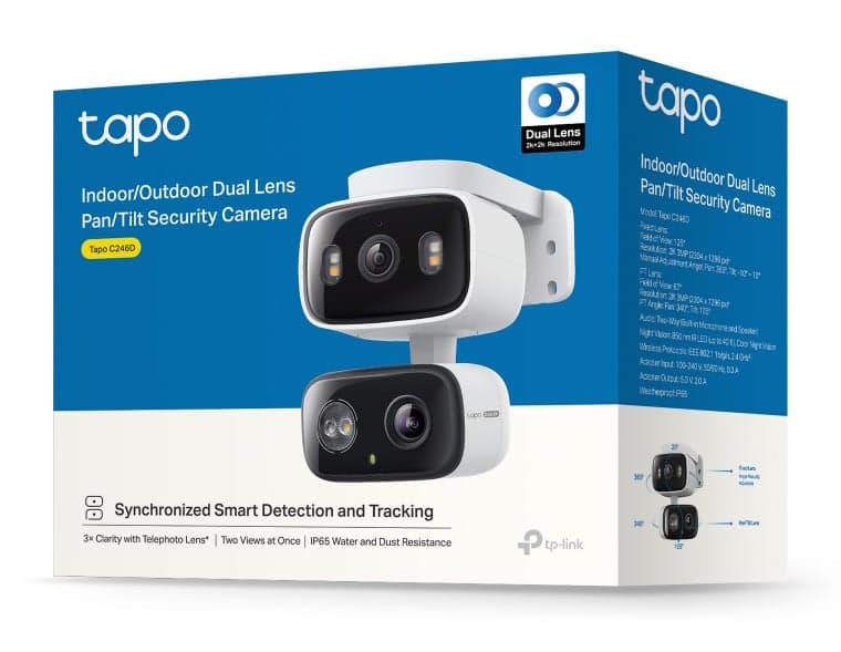 WIRELESS IP CAMERA TAPO C246D 6