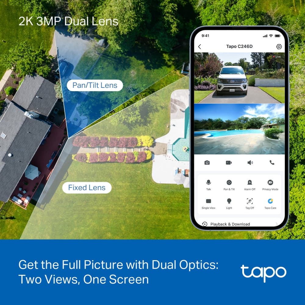 WIRELESS IP CAMERA TAPO C246D 7