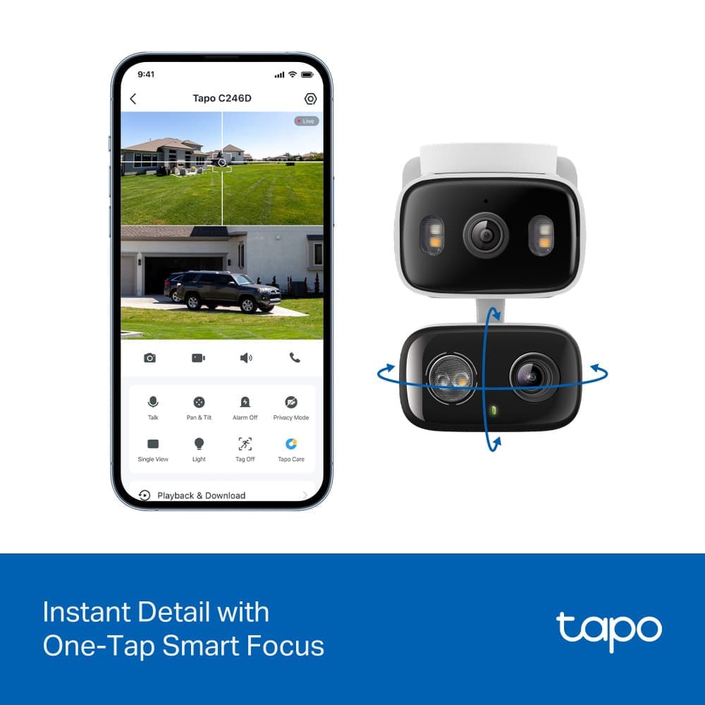 WIRELESS IP CAMERA TAPO C246D 11
