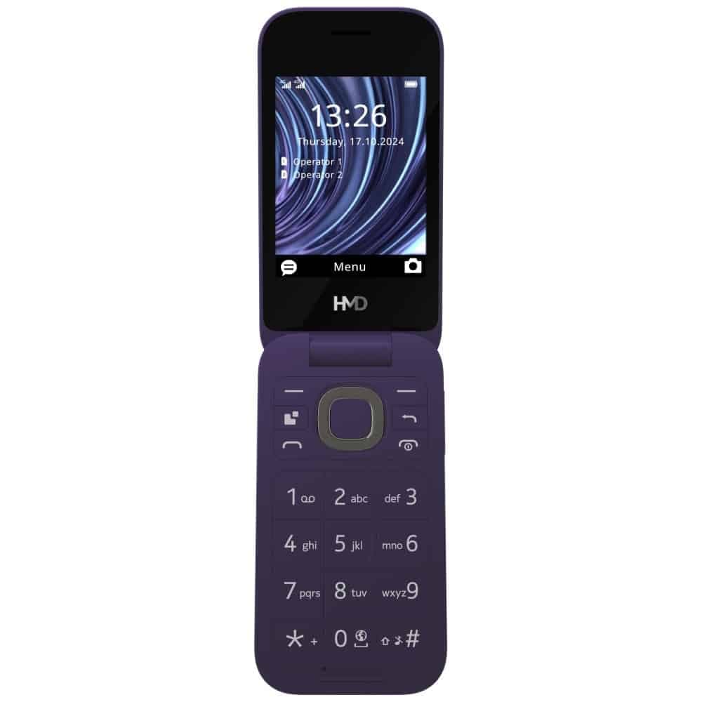 Τηλέφωνο HMD 2660 Flip TA-1711 DS μωβ 2