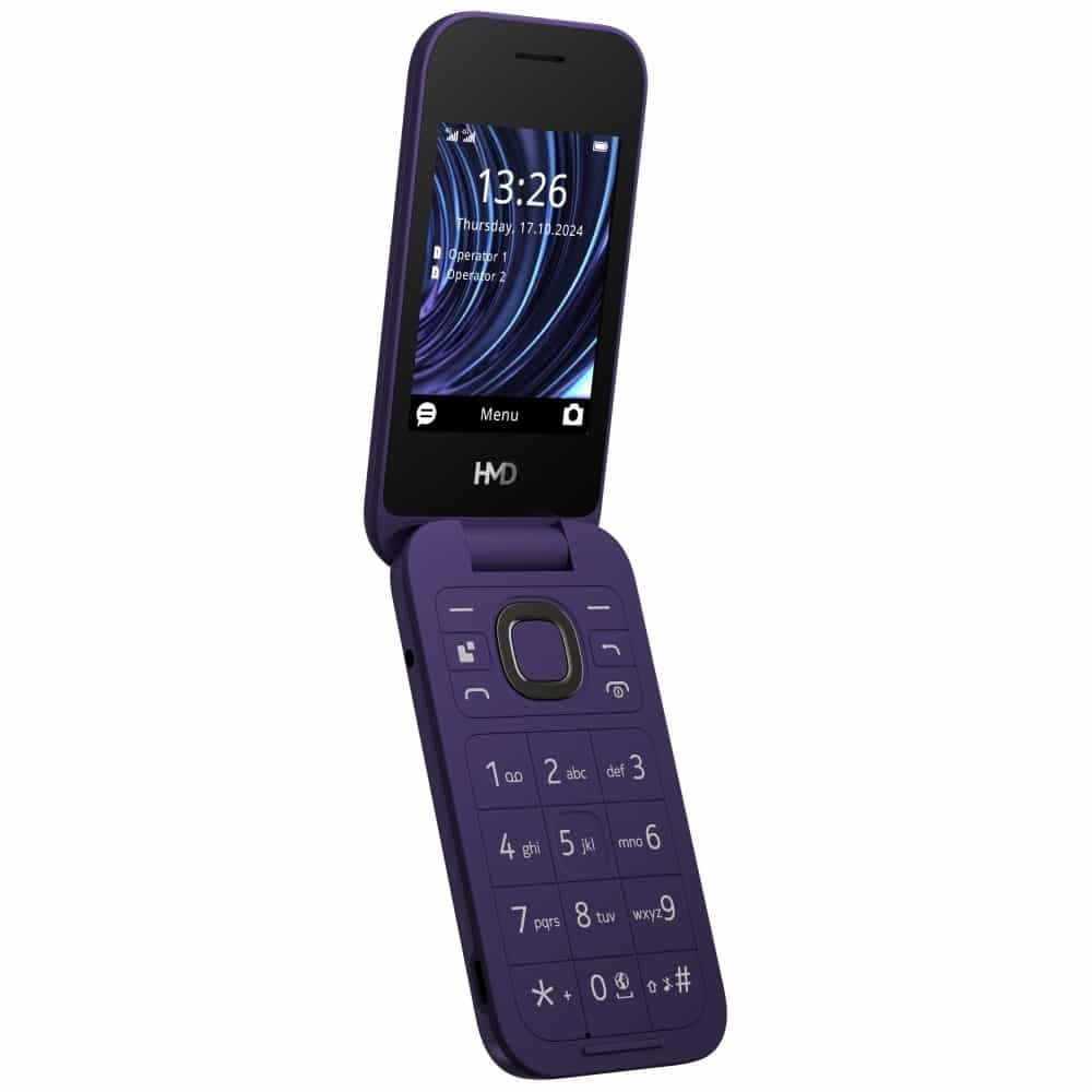 Τηλέφωνο HMD 2660 Flip TA-1711 DS μωβ 3