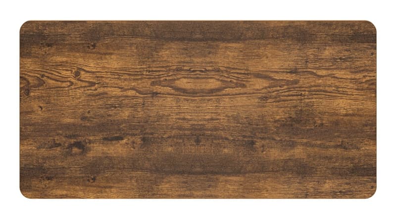 BRATECK επιφάνεια γραφείου TP12060R-2P, 120x60x1.8cm, καφέ ξύλινη