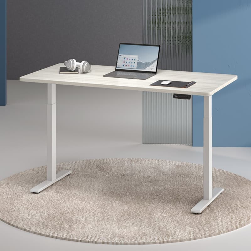 BRATECK επιφάνεια γραφείου TP12060R-2P, 120x60x1.8cm, μπεζ ξύλινη 2