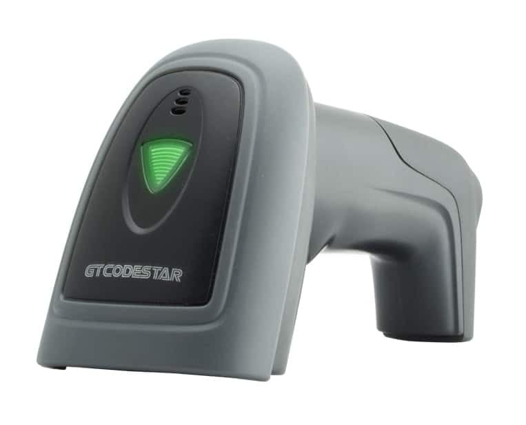 GTCODESTAR barcode scanner X-1901B με βάση, 1D & 2D, ενσύρματο & ασύρματο, Bluetooth, 2000mAh, μαύρο 7
