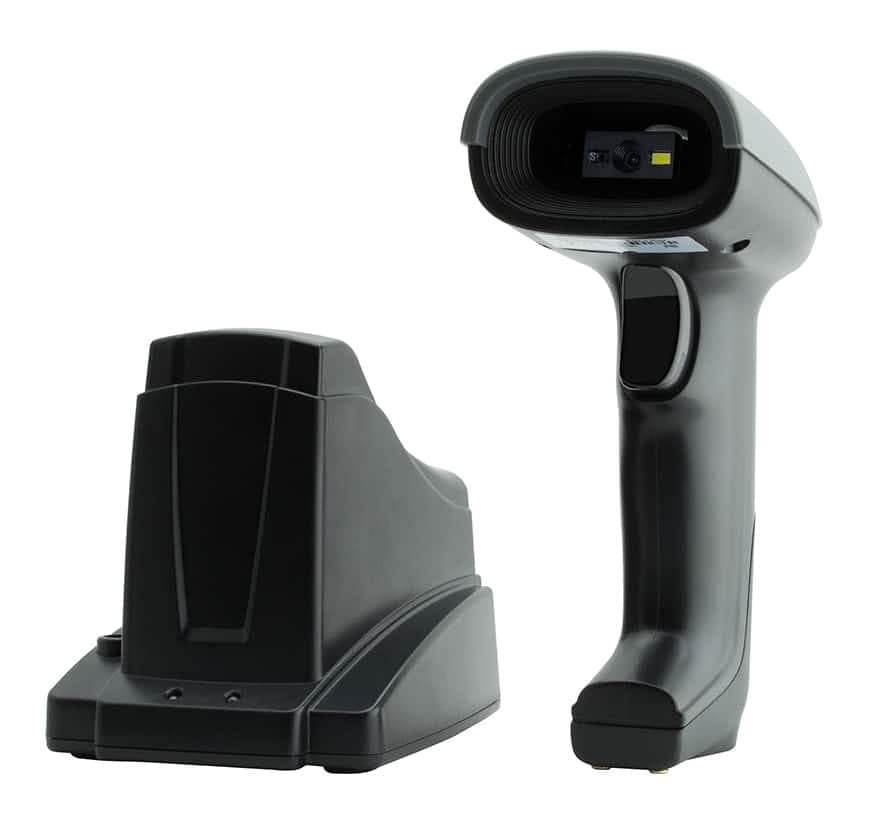 GTCODESTAR barcode scanner X-1901B με βάση, 1D & 2D, ενσύρματο & ασύρματο, Bluetooth, 2000mAh, μαύρο 8
