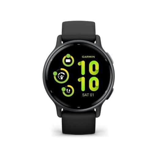 Έξυπνο ρολόι Garmin Vivoactive 5 42mm, GPS, Μαύρο EU