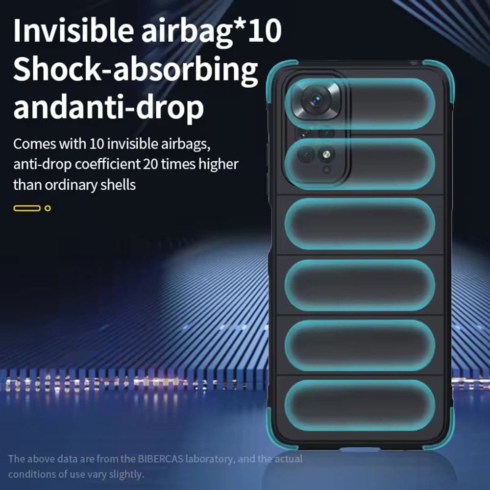 Techsuit Magic Shield - θήκη για Xiaomi Redmi Note 11 - Μαύρο 5