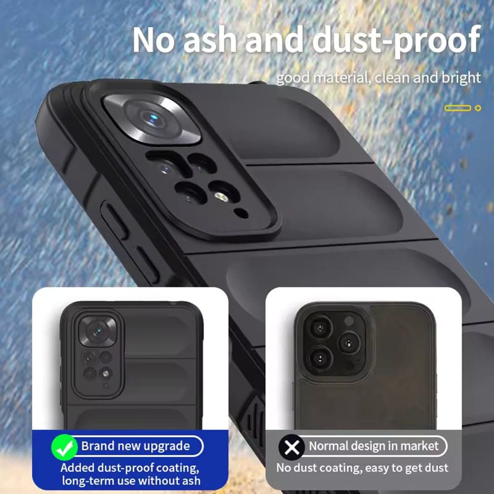 Techsuit Magic Shield - θήκη για Xiaomi Redmi Note 11 - Μαύρο 4