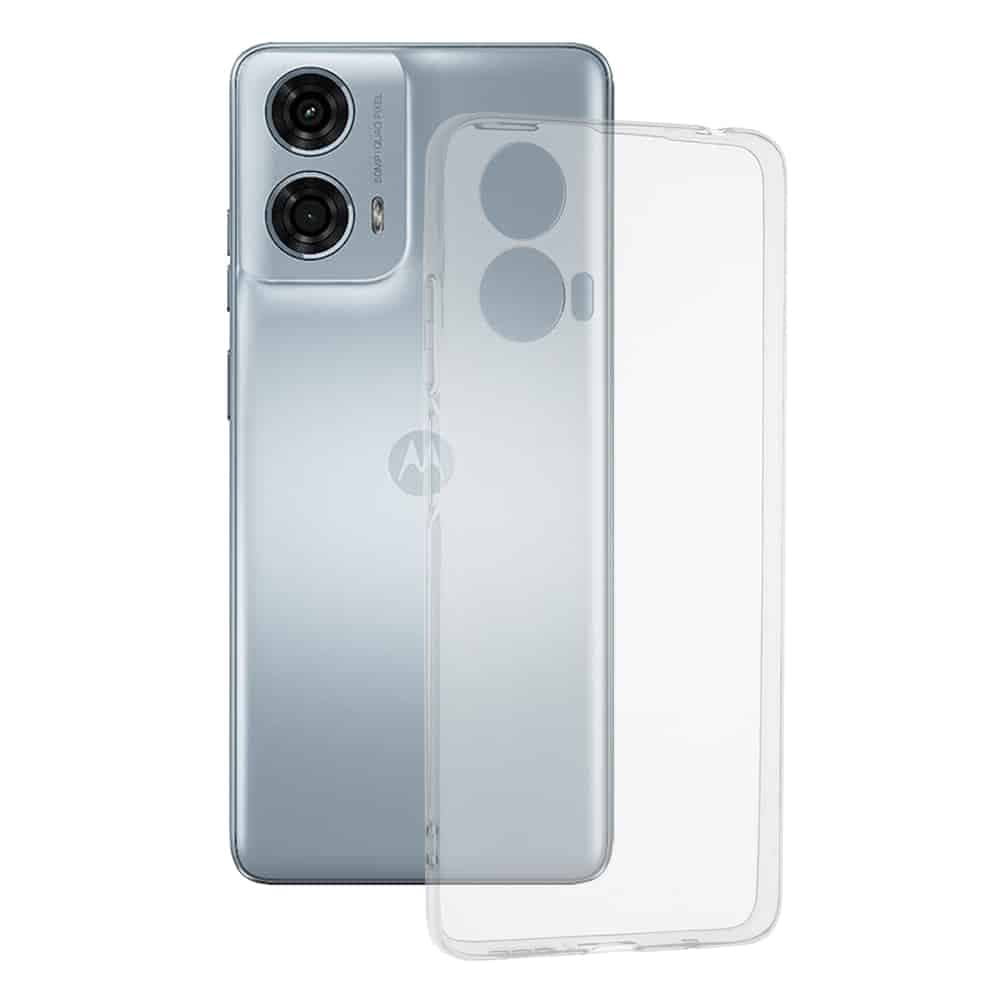 Techsuit Clear Silicone - Motorola Moto G24 Power - Διάφανο