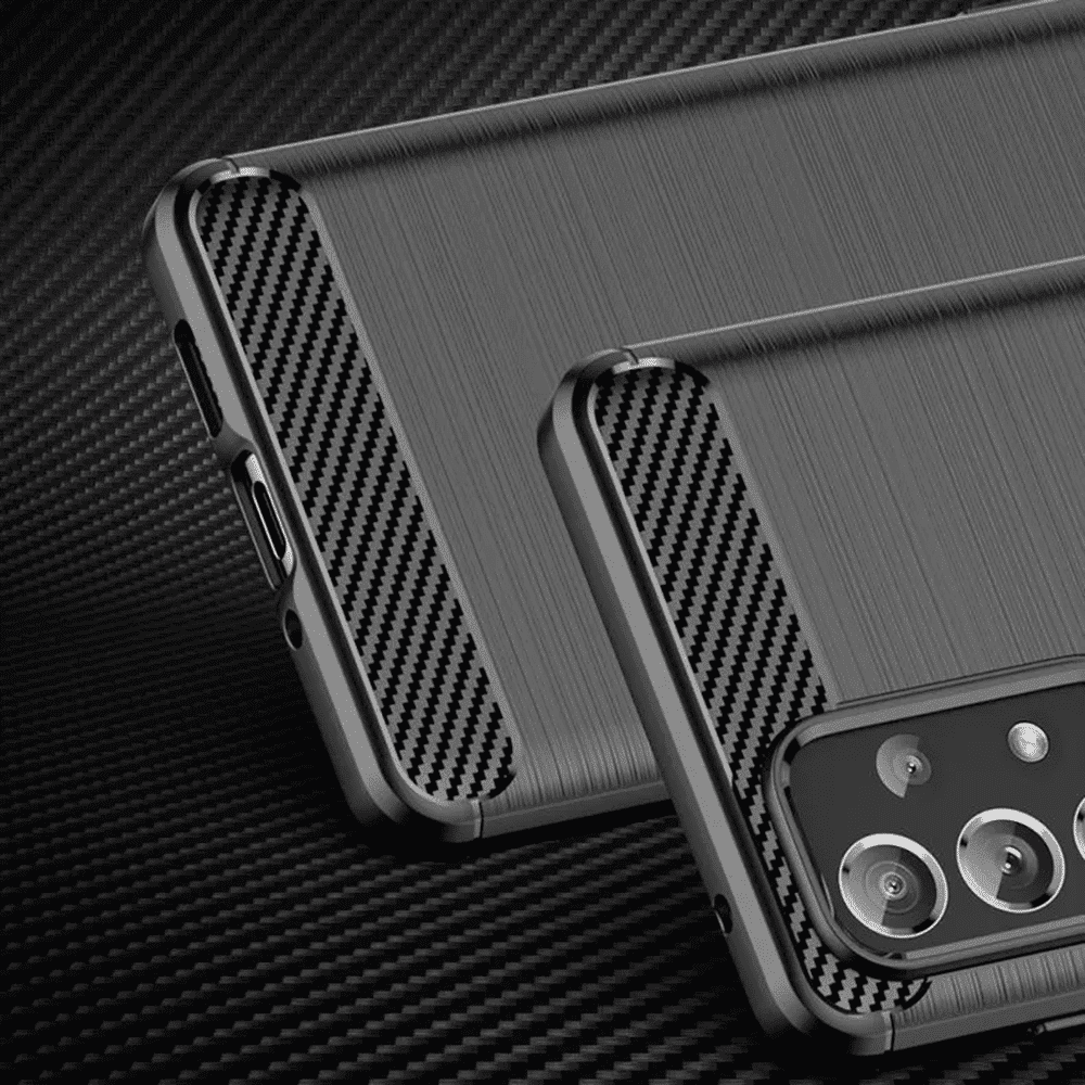 Techsuit Carbon Silicone - θήκη για Samsung Galaxy A13 - Μαύρο 4