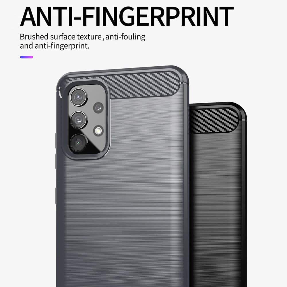 Techsuit Carbon Silicone - θήκη για Samsung Galaxy A13 - Μαύρο 5