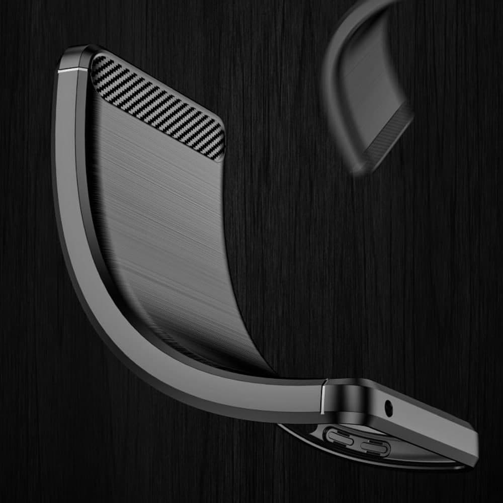 Techsuit Carbon Silicone - θήκη για Samsung Galaxy A13 - Μαύρο 6
