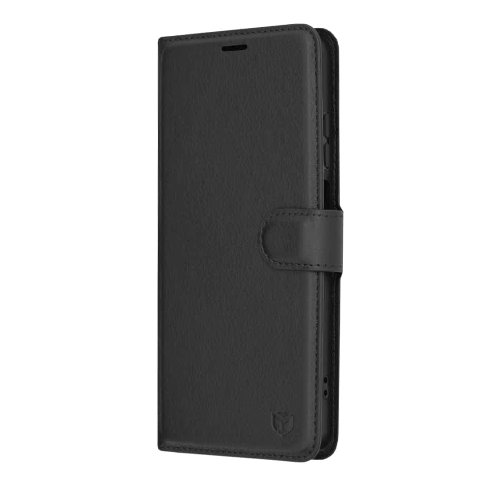Techsuit Leather Folio - θήκη για Motorola Moto G04 - Μαύρο 4