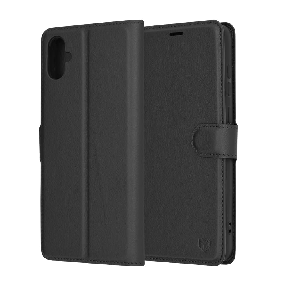 Techsuit Leather Folio - Samsung Galaxy A05 - Μαύρο 6