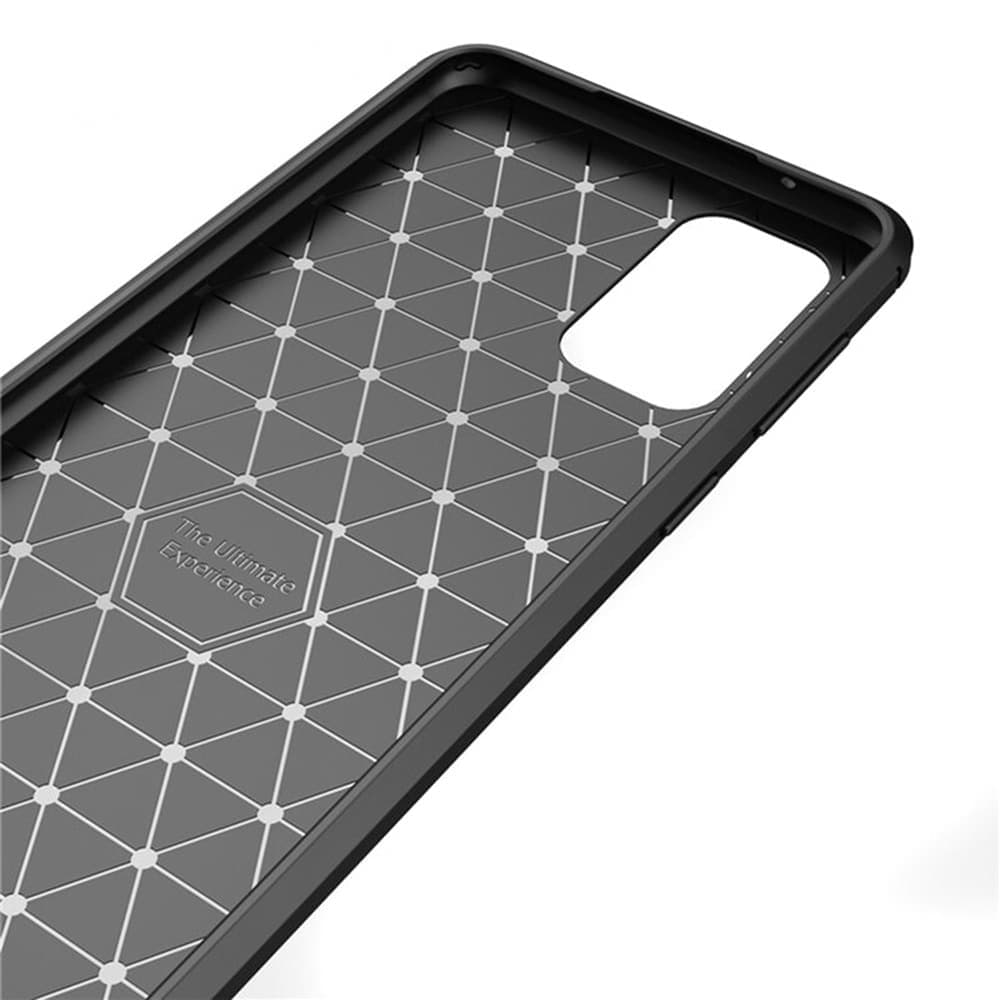 Techsuit Carbon Silicone - θήκη για Samsung Galaxy A53 5G - Μαύρο 2