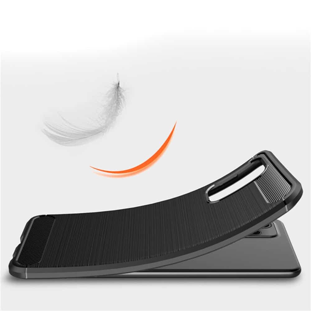Techsuit Carbon Silicone - θήκη για Samsung Galaxy A53 5G - Μαύρο 6