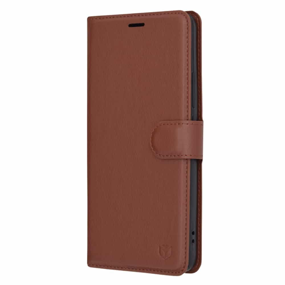 Techsuit Leather Folio - θήκη για Xiaomi 13T - Καφέ 4