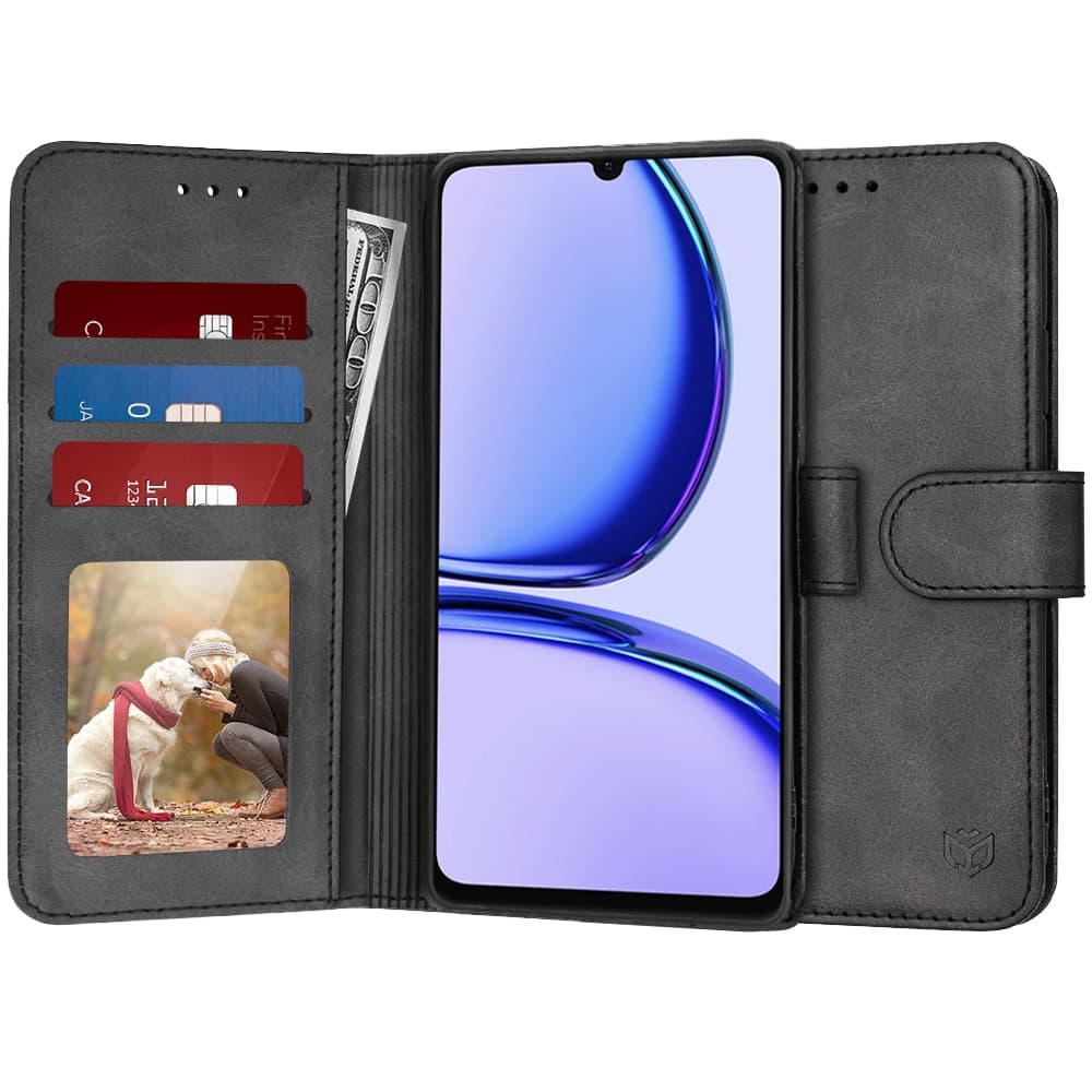 Techsuit Diary Book - θήκη για Realme C53 - Μαύρο