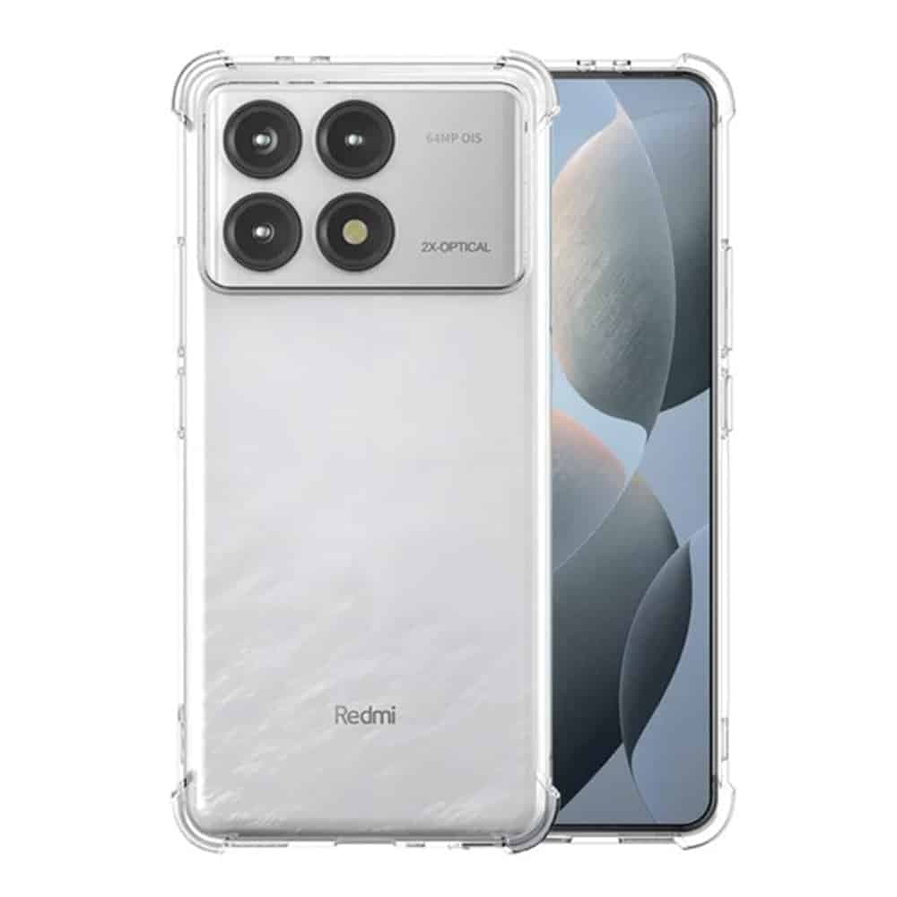 Techsuit Shockproof Clear Silicone - θήκη για Xiaomi Poco F6 Pro - Διάφανο 4