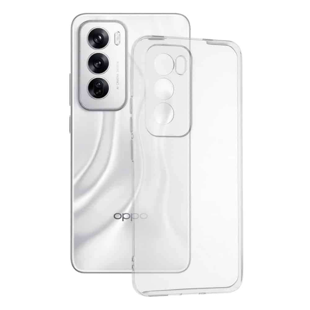 Techsuit - Clear Silicone - Oppo Reno12 - Διάφανο