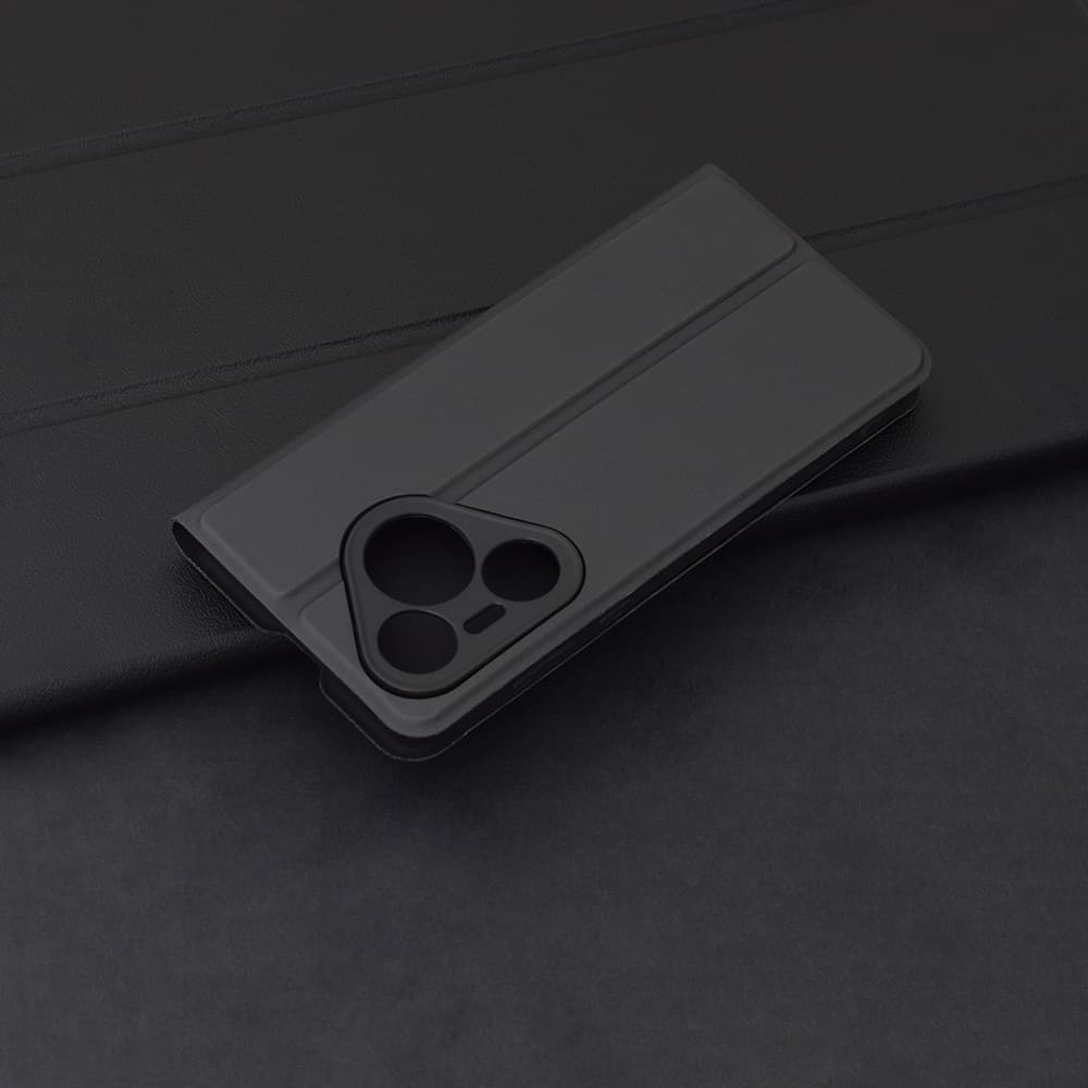 Techsuit Magskin Book - θήκη για Huawei Pura 70 - Μαύρο 2