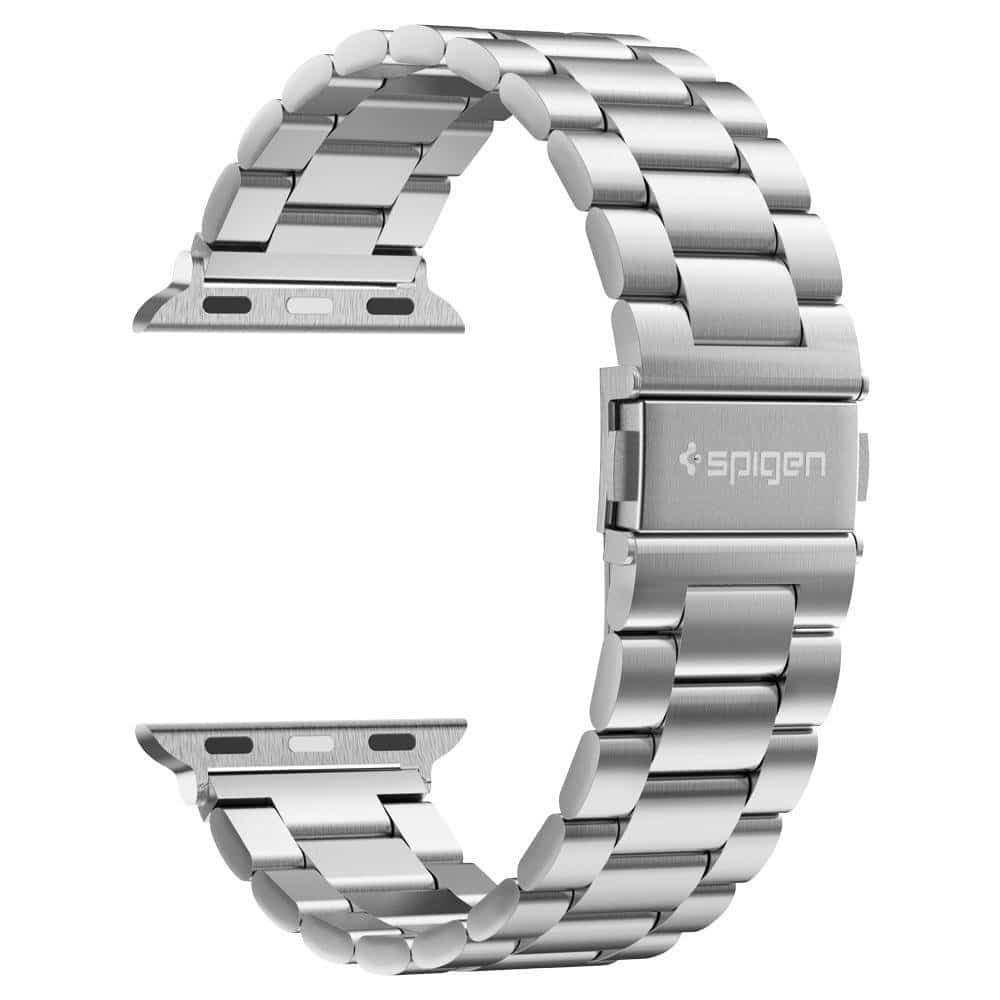 Spigen Modern Fit - θήκη για Apple Watch 10 / 38mm (1st gen) 42mm 6 7 8 9 Edition Series 2 3 5 SE (2022) 1 Aluminum 11 4 Sport Ultra - Ασημί 2