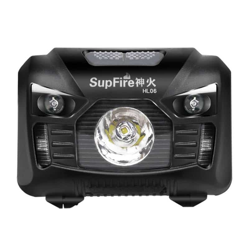 Superfire Φακός Κεφαλής HL06, 500lm, USB 2