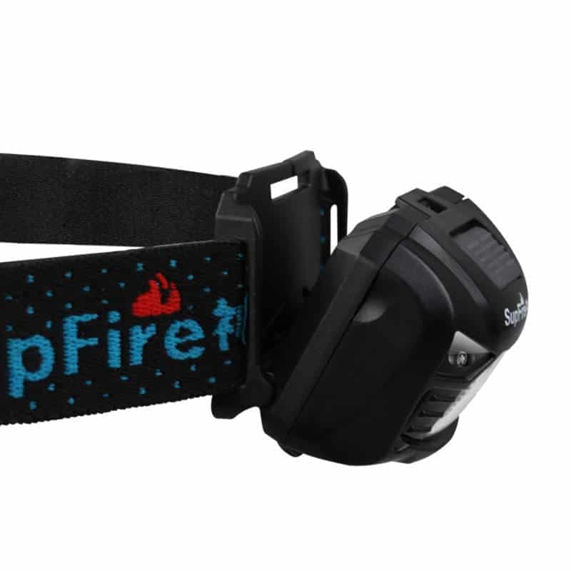 Superfire Φακός Κεφαλής HL06, 500lm, USB 3