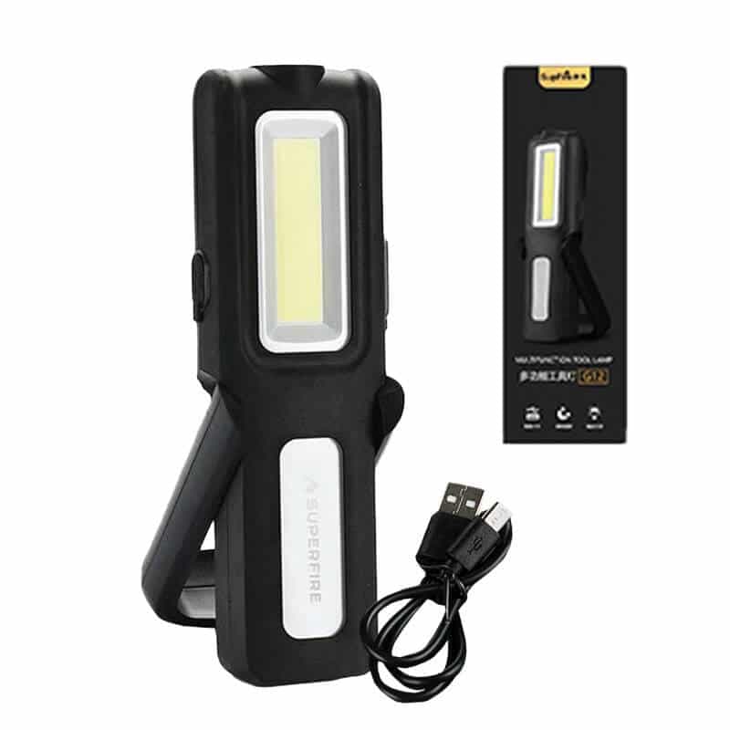 Φακός εργαστηρίου Superfire G12, 566lm, USB 4