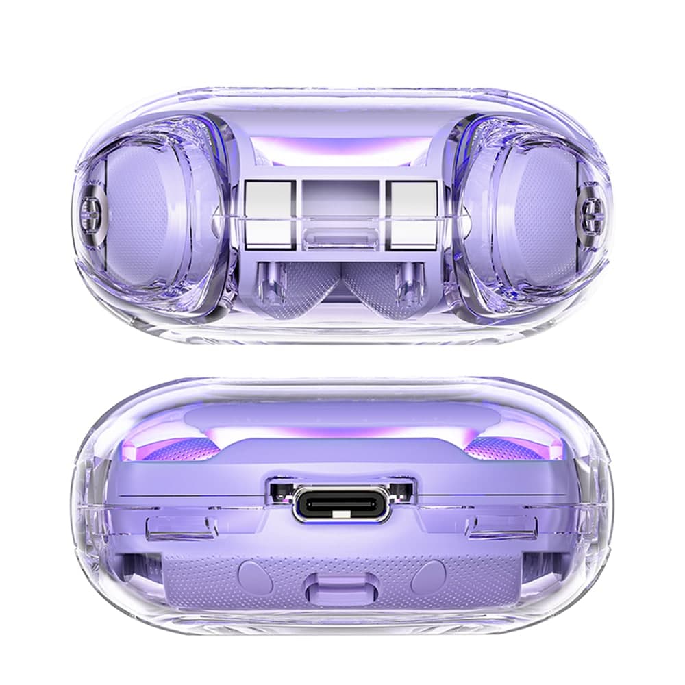 Acefast T8 Bluetooth TWS wireless headphones Μώβ 5