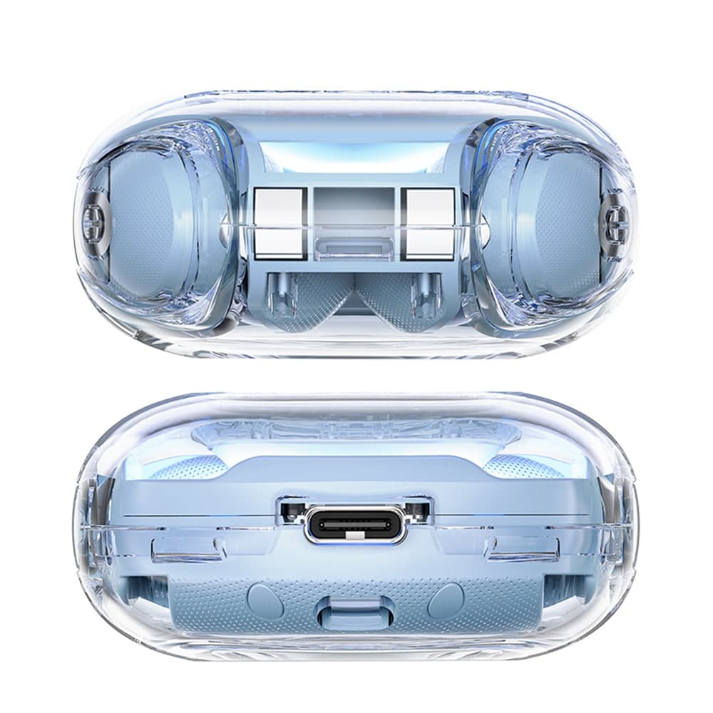 Acefast T8 Bluetooth TWS wireless headphones light Μπλέ 5