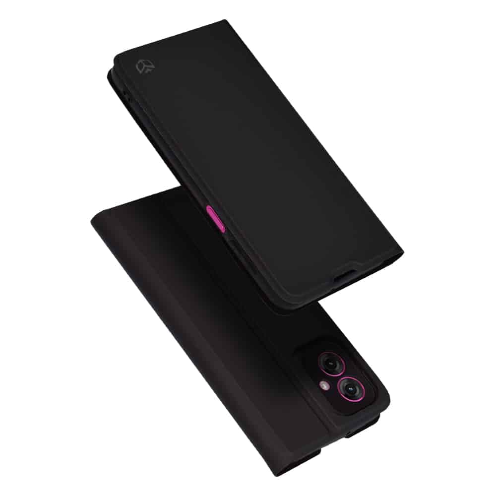 Techsuit Magskin Book - θήκη για Motorola Moto G55 - Μαύρο