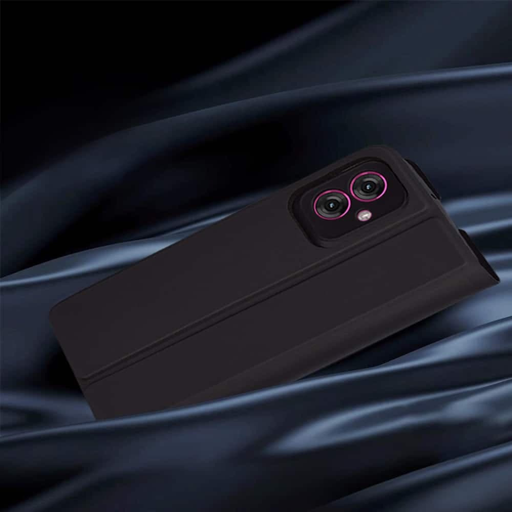 Techsuit Magskin Book - θήκη για Motorola Moto G55 - Μαύρο 5