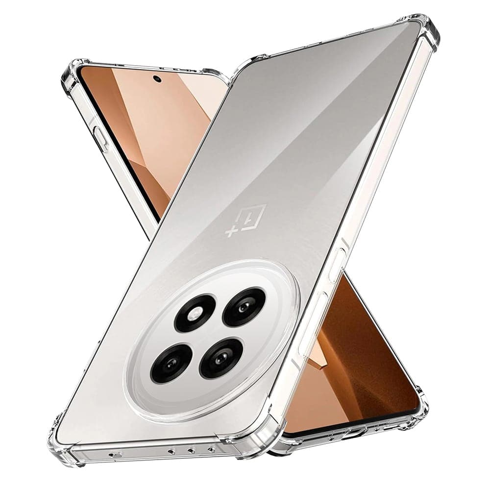 Techsuit Shockproof Clear Silicone - θήκη για Oneplus 13R - Διάφανο