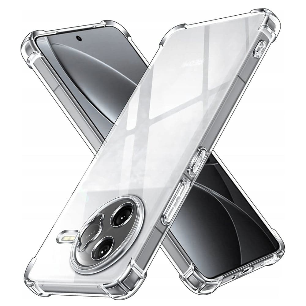 Techsuit Shockproof Clear Silicone - θήκη για Xiaomi Poco F7 Ultra - Διάφανο