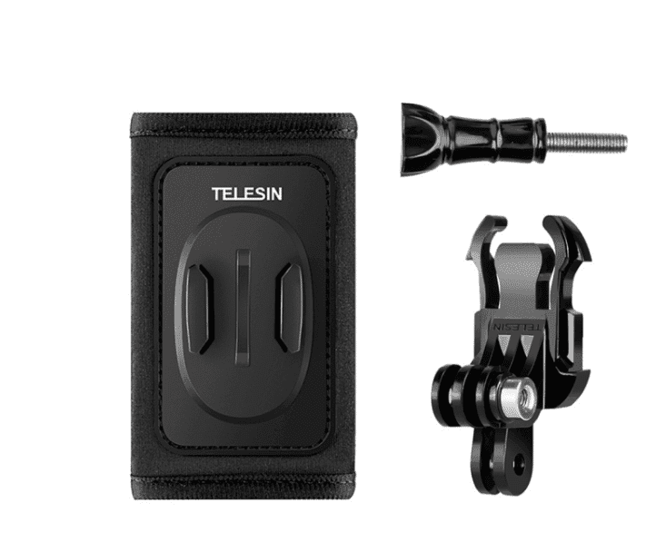 Λουράκι πλάτης Κιτ στήριξης Telesin με J-hook για GoPro/Osmo Action (GP-BPM-003)