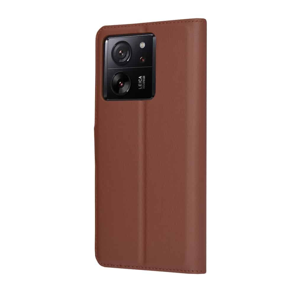 Techsuit Leather Folio - θήκη για Xiaomi 13T - Καφέ 5