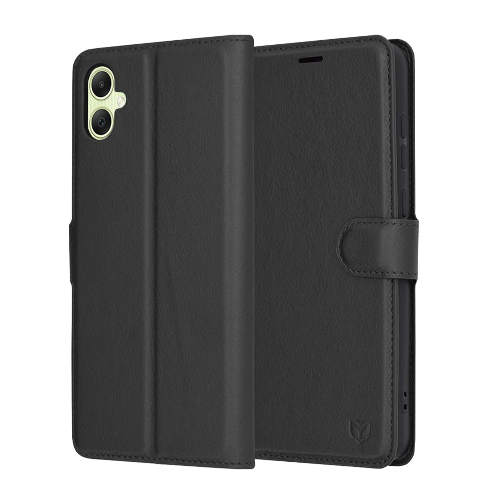 Techsuit Leather Folio - Samsung Galaxy A05 - Μαύρο