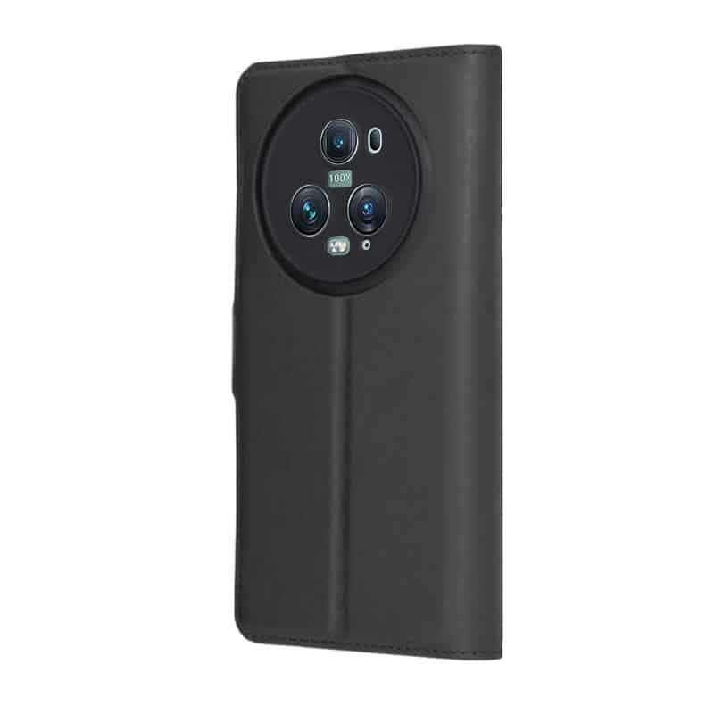 Techsuit Leather Folio - θήκη για Honor Magic5 Pro - Μαύρο 5